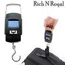 Balance à bagages numérique portable avec écran LCD 50KG10G WH-A08
