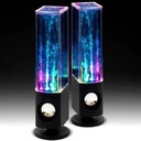 2PCS Dancing Water LED Light Speakers