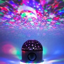 Ampoule LED Bluetooth Haut-parleur + effet jeux d lumière de scène magique