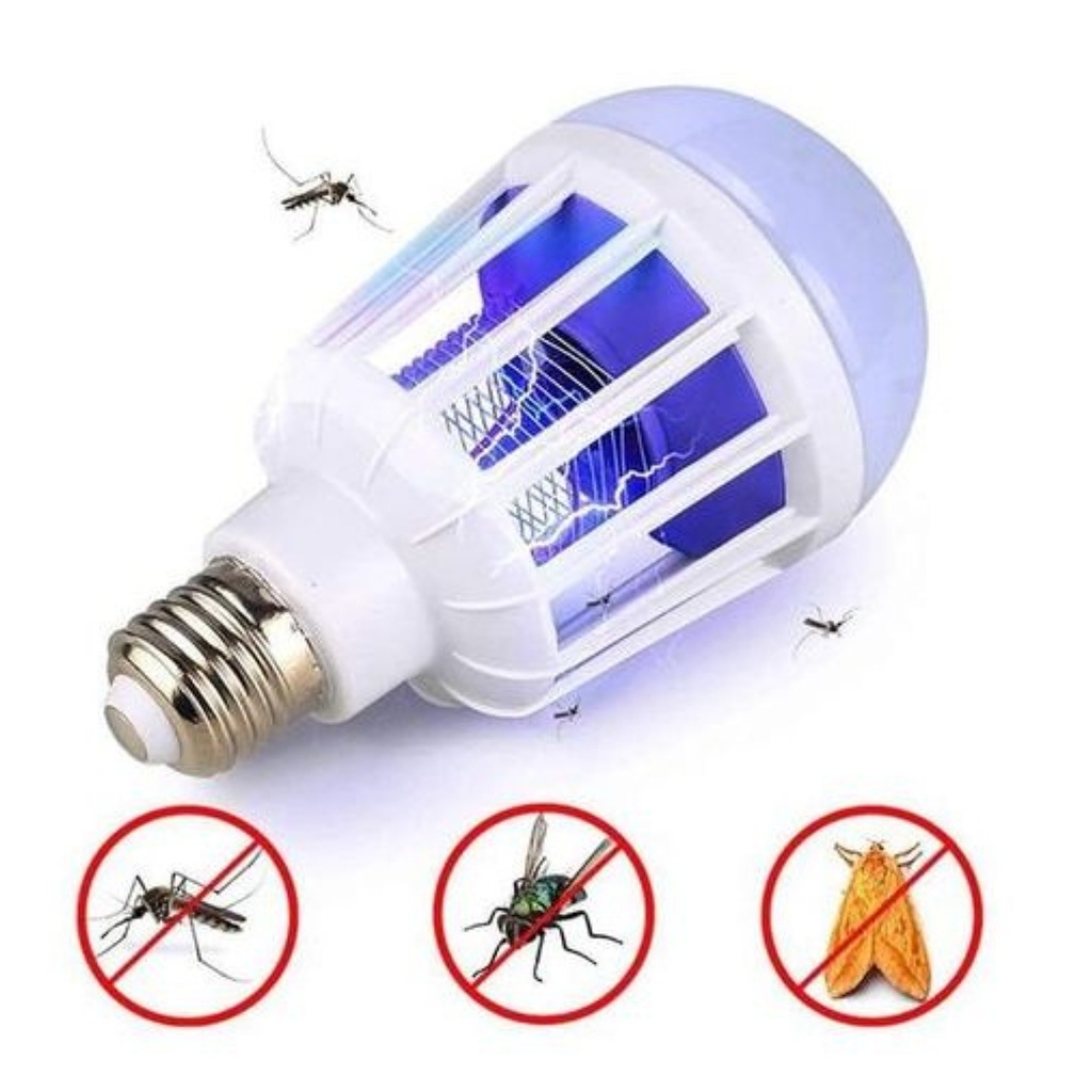 Ampoule LED Economique anti-moustiques 3 en 1 E27 AC220V