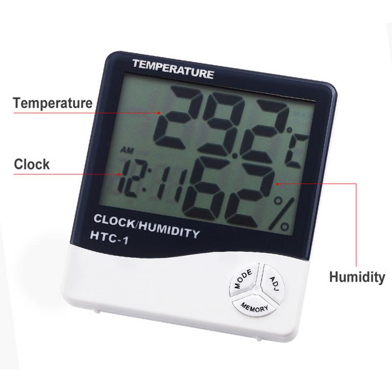 Appareil De Mesure De Température Et d’Humidité Avec Alarme