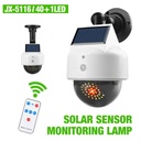 Applique murale solaire à 41 LED avec capteur de mouvement PIR étanche