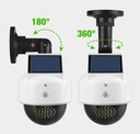 Applique murale solaire à 41 LED avec capteur de mouvement PIR étanche