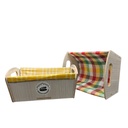 Pack 2in1 Porte Pain et Panie a Pain en bois marbre