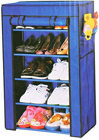 Armoire Chaussures 5 niveaux étagères 15 paires ou plus très pratique pour Salon, Chambre et Entrée