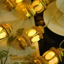 Guirlande lumineuse ampoules en forme de tour 10 pièces