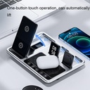 R11 Chargeur sans fil 4en1 / 30W  avec lumière ambiante