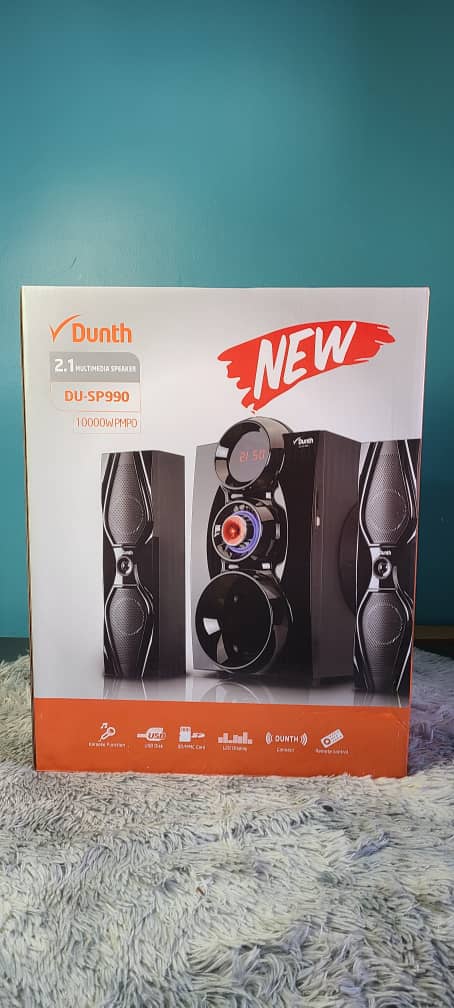 Ampli haut parleur de haute qualité 2.1 10000W avec télécommande DUNTH DU-SP990