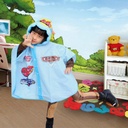 Capuchon imperméable pour tout-petits dessin animé 3D