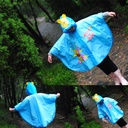 Capuchon imperméable pour tout-petits dessin animé 3D