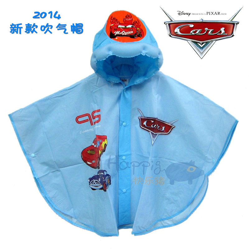 Capuchon imperméable pour tout-petits dessin animé 3D