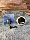 Réveil Numérique à Miroir  Rechargeable avec Haut-parleur Portable Bluetooth 5.0