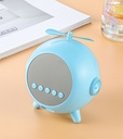 Réveil Numérique à Miroir  Rechargeable avec Haut-parleur Portable Bluetooth 5.0