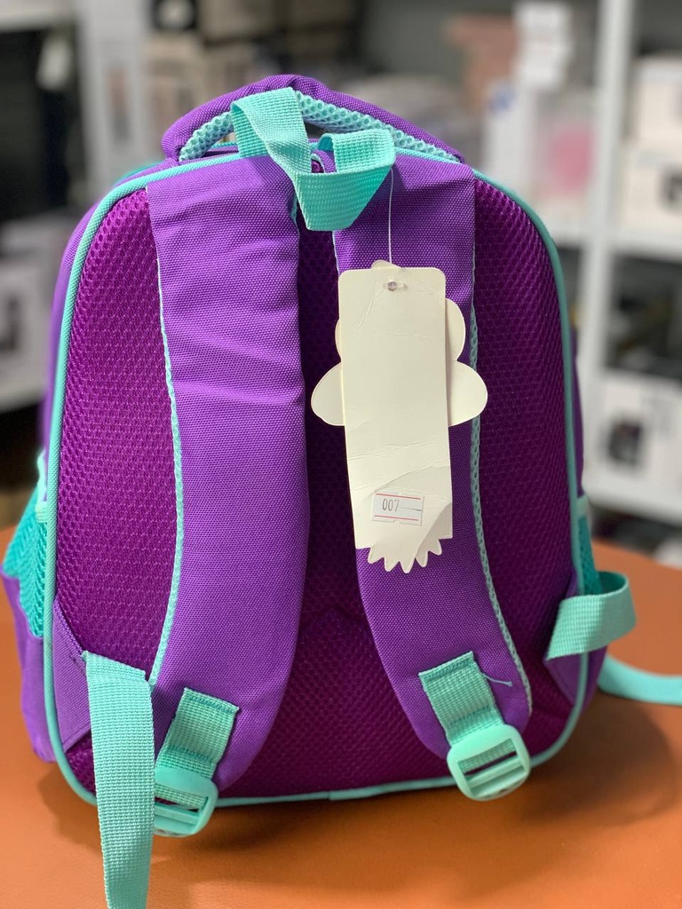 Sac à dos préscolaire mignon dessin animé 3D pinguin