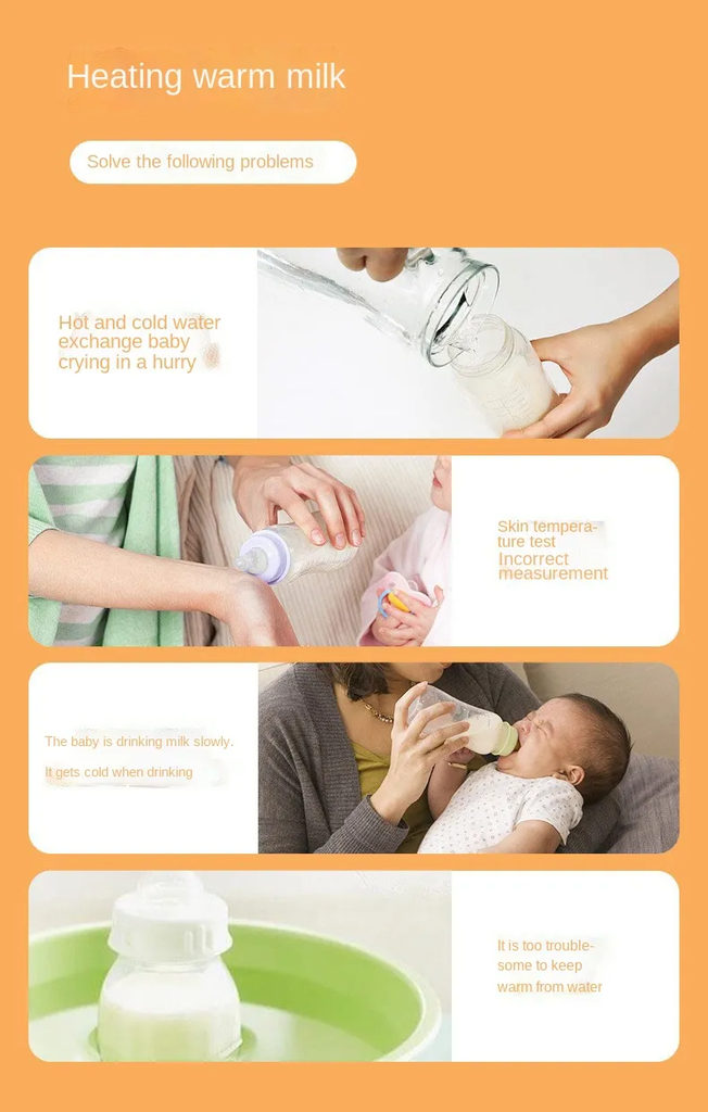 Chauffe-biberon Portable USB pour bébé  سخان زجاجات الأطفال المحمول USB