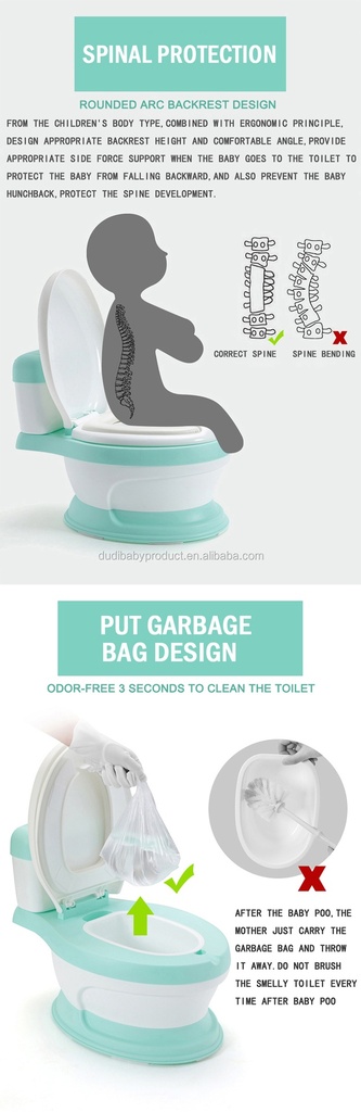 Pot de toilette portable pour bébé المرحاض التعليمي للأطفال