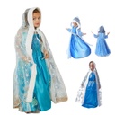 Déguisement Fillette robe elsa La reine des neiges 8 – 13 ans