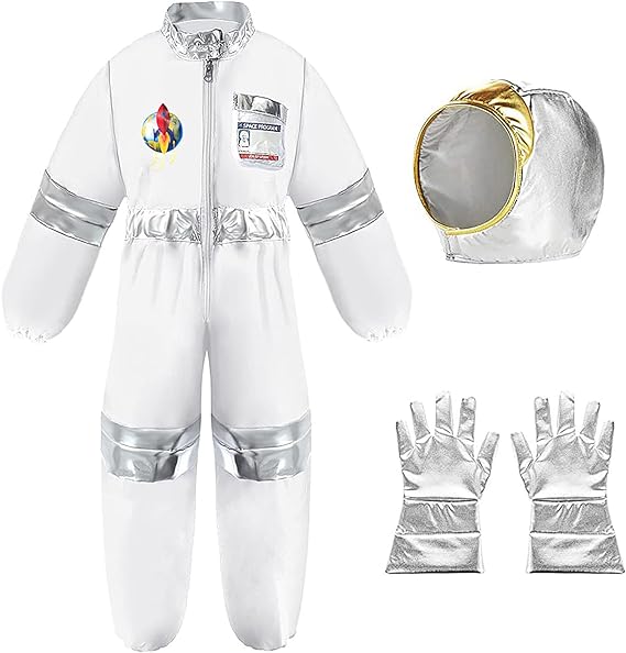 Costume d'astronome pour Enfant 5-7 ans Tenue, Chapeau,Gants