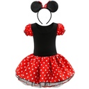 Costume Minnie Mouse pour petites filles 6 - 8 ans