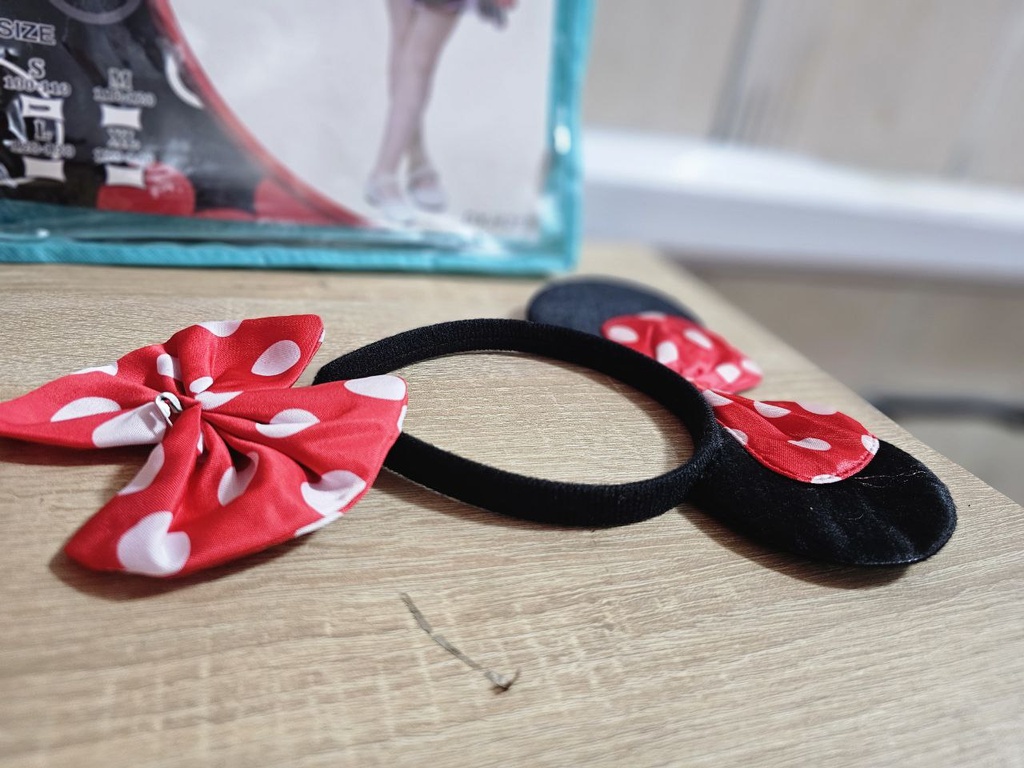 Costume Minnie Mouse pour petites filles 6 - 8 ans