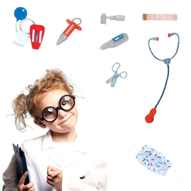 Costume de Docteur pour Enfants ,blouse et accessoires