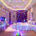 Boule Disco lumineuse, haut-parleur Bluetooth, couleur changeante, projecteur d'étoiles de danse pour fête