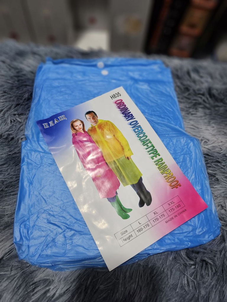 Manteau imperméable à capuche transparent, léger et réfléchissant,