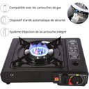 Réchaud à gaz de camping allumage automatique