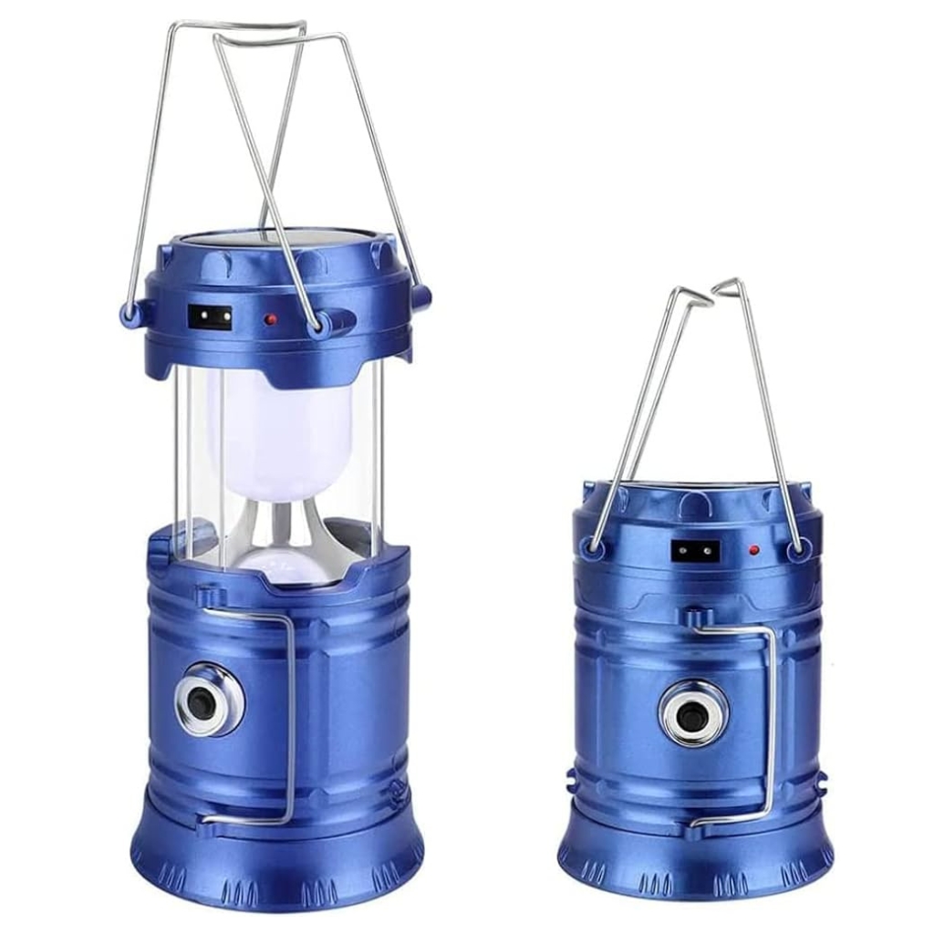 Lampe de Camping 2IN1 Rechargeable Solaire Pliable YD-3589