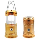 Lampe de Camping 2IN1 Rechargeable Solaire Pliable YD-3589