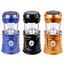 Lampe de Camping 2IN1 Rechargeable Solaire Pliable YD-3589