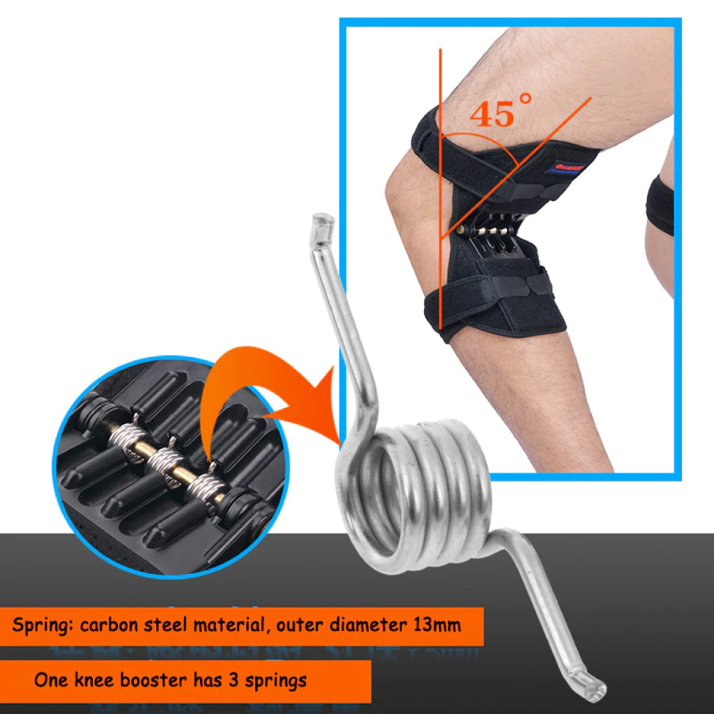 Dispositif de protection d'appoint des genoux , soutien et soulagement des douleurs aux jambes