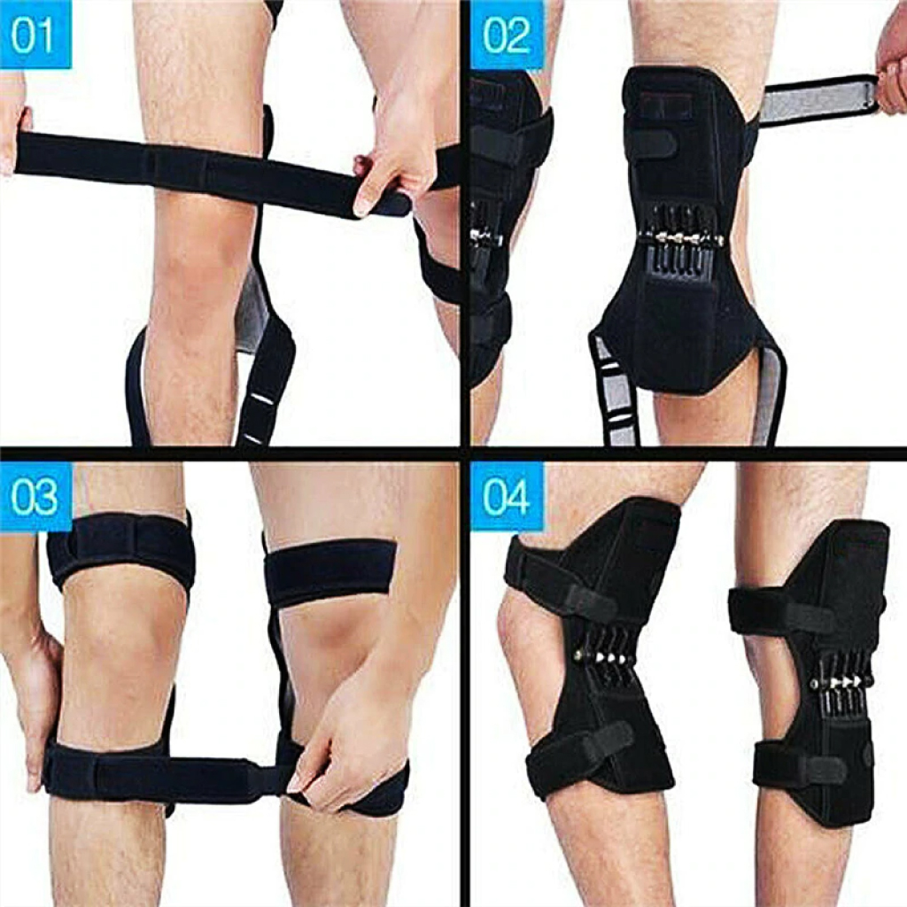 Dispositif de protection d'appoint des genoux , soutien et soulagement des douleurs aux jambes