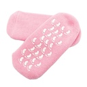 Chaussettes en Gel de Silicone réutilisables, masque pour les pieds, hydratant, blanchissant, exfoliant - جوارب من جل السيليكون لترطيب و تبييض و تقشيير القدم