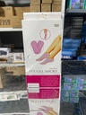 Chaussettes en Gel de Silicone réutilisables, masque pour les pieds, hydratant, blanchissant, exfoliant - جوارب من جل السيليكون لترطيب و تبييض و تقشيير القدم