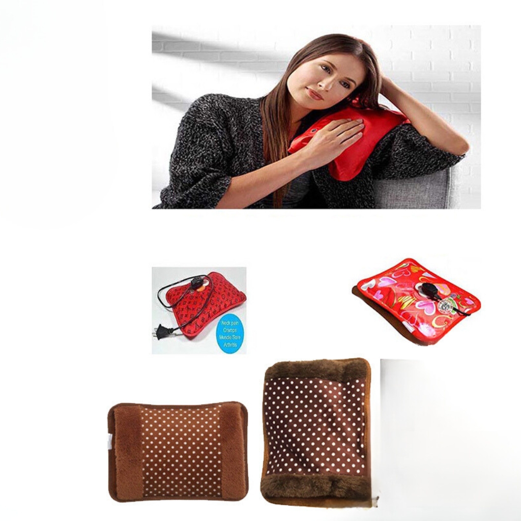Oreiller d’eau chaude électrique auto-chauffant , pour Massage , douleurs musculaires – وسادة ماء ساخن كهربائية ذاتية التسخين لتدليك آلام العضلات