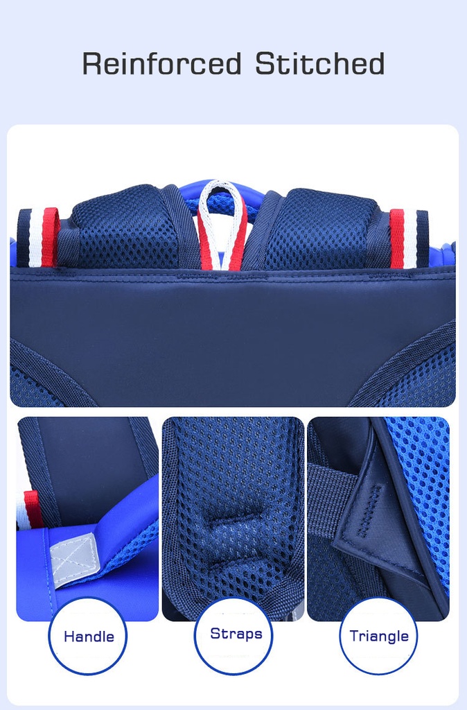 Sac à Dos orthopédique pour Enfant Garçon et Fille Étanche