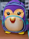 Sac à dos préscolaire mignon dessin animé 3D pinguin