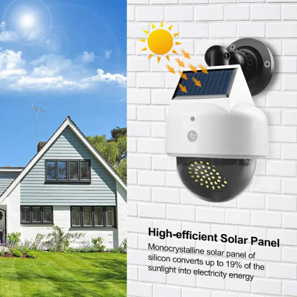 Applique murale solaire à 41 LED avec capteur de mouvement PIR étanche