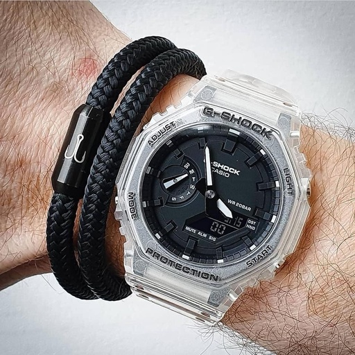 Montre Casio G-Shock fond Noir Transparent